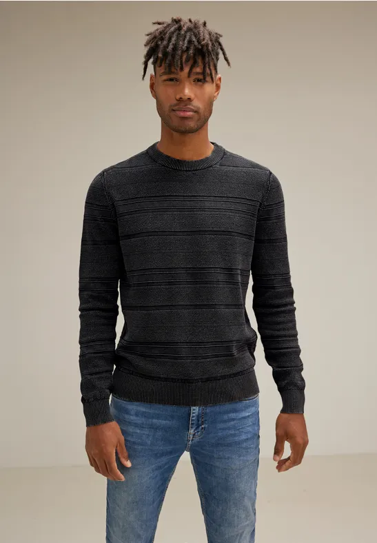 Street One Struktur-Mix Pullover JETZT KAUFEN