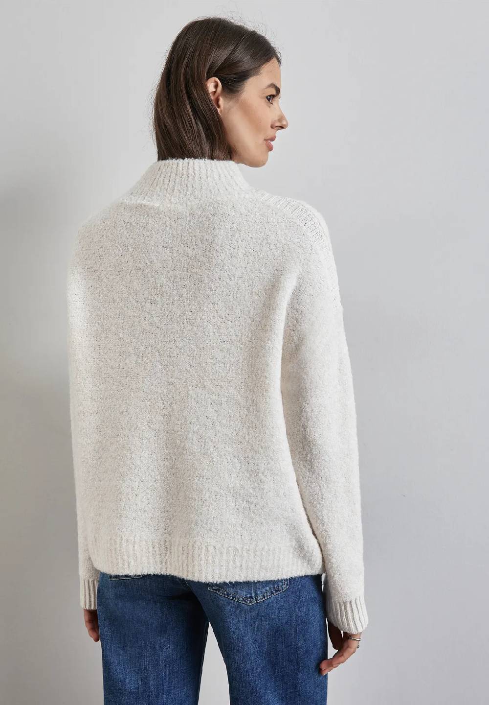 Street One Bouclé-Pullover Super Rabatt
