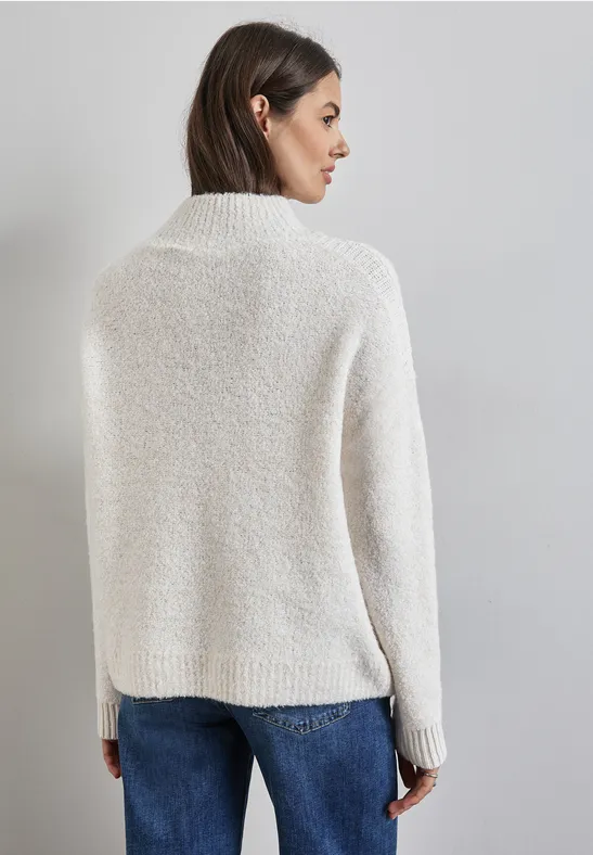 Street One Bouclé-Pullover Super Rabatt