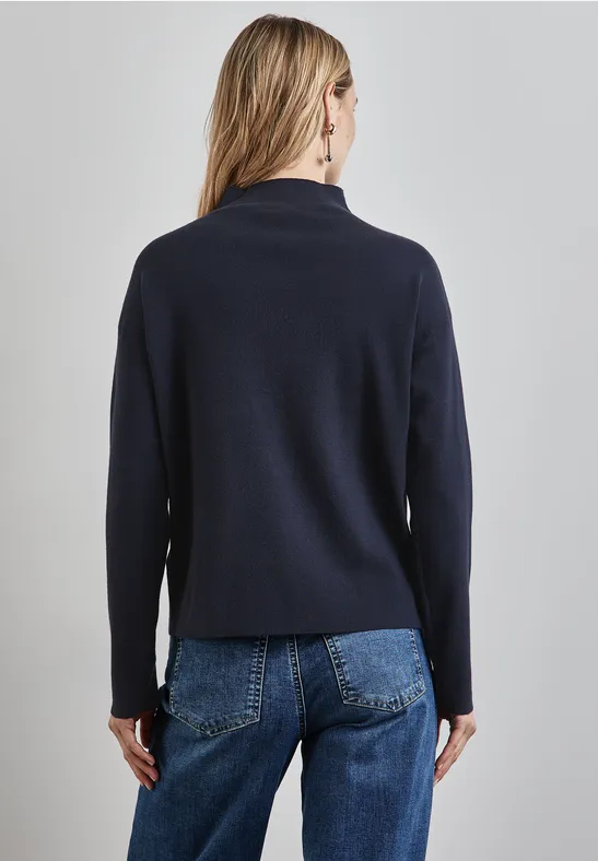 Street One Basic Feinstrickpullover 50% Rabatt mit kostenlosem Versand