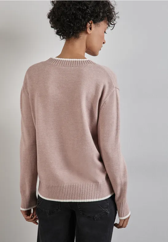 Street One Pullover mit Tipping Black Friday Preise