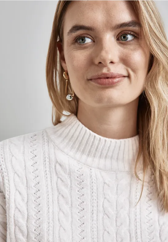 Street One Pullover mit Strickmuster Angebote