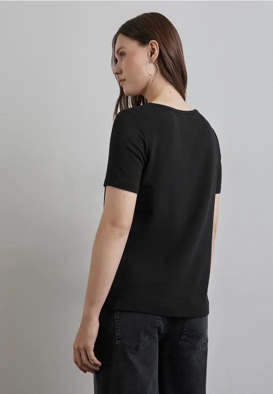 Street One T-Shirt mit Artwork Schlussverkauf