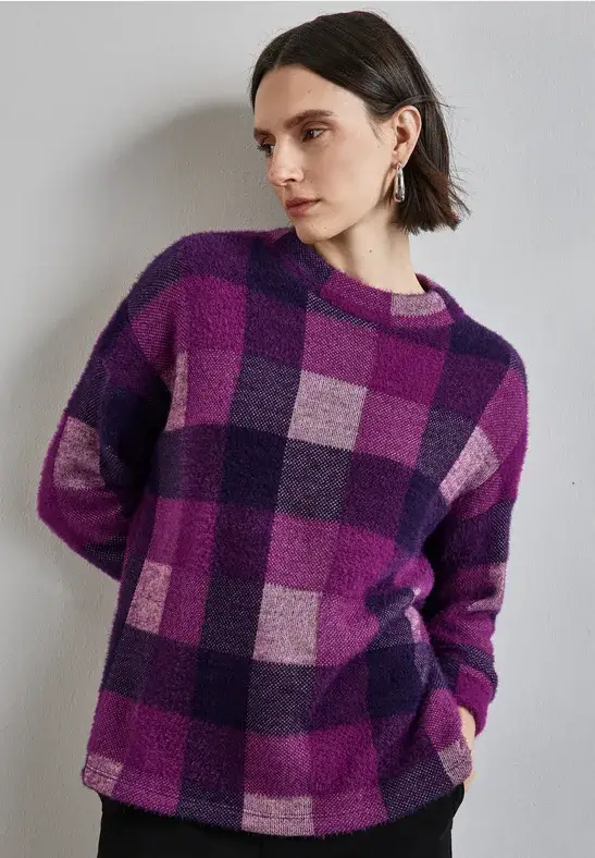 Street One Kariertes Turtleneck Shirt Fabrikpreis