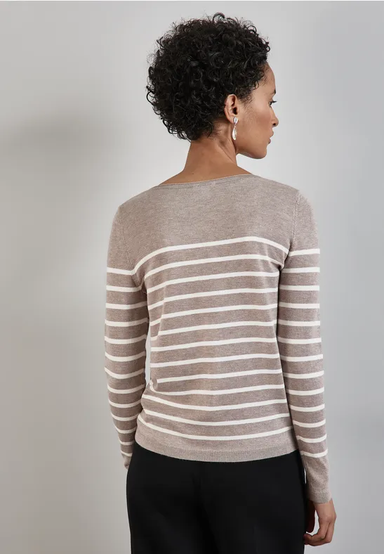 Street One Gestreifter Pullover Sonderangebot