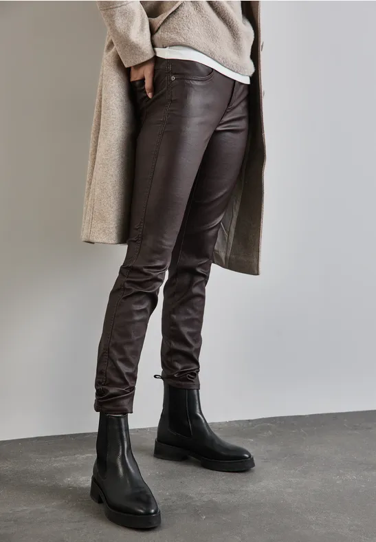 Street One Coating Hose im Slim Fit - Style YORK Exklusivangebot