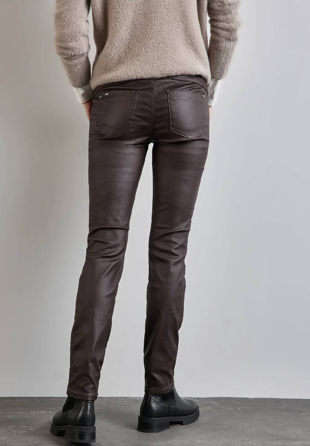 Street One Coating Hose im Slim Fit - Style YORK Exklusivangebot