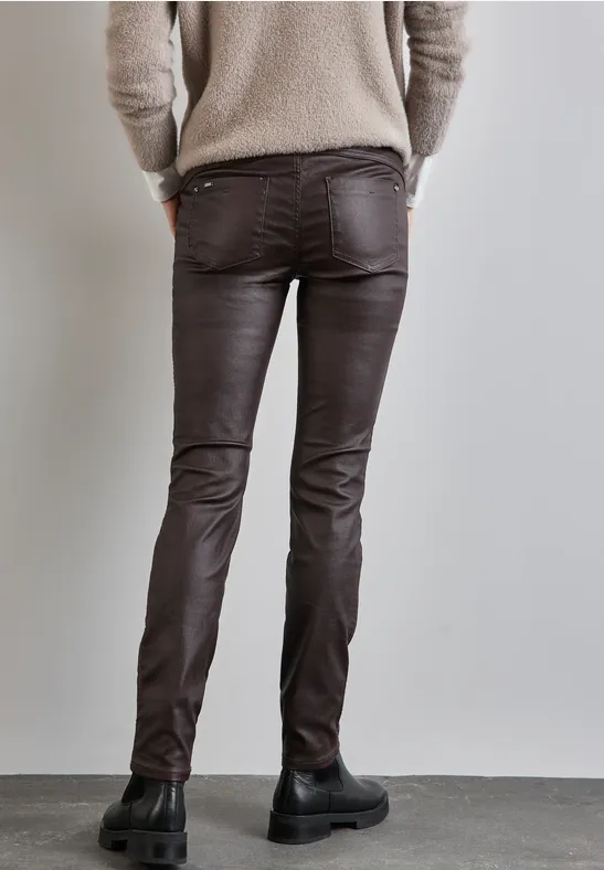 Street One Coating Hose im Slim Fit - Style YORK Exklusivangebot