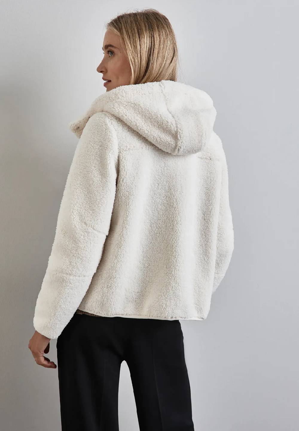 Street One Teddy-Jacke mit Kapuze Muttertagsangebot