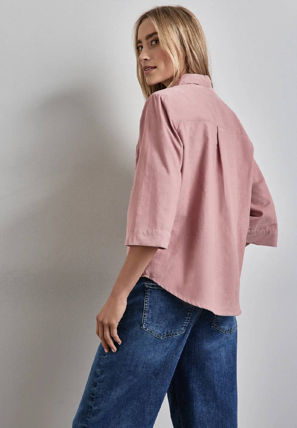 Street One Softe Cord-Bluse Top Angebot