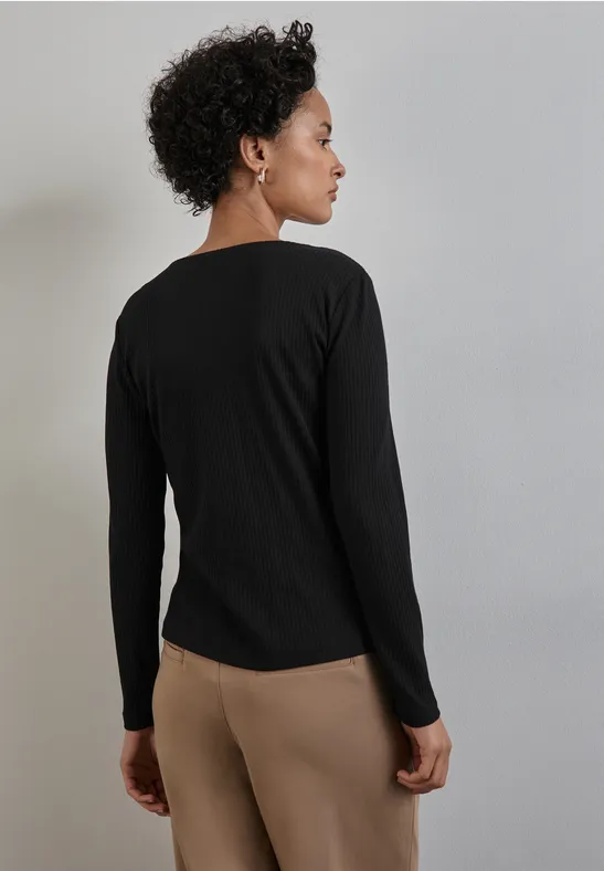 Street One Shirt mit Herzausschnitt Online Outlet