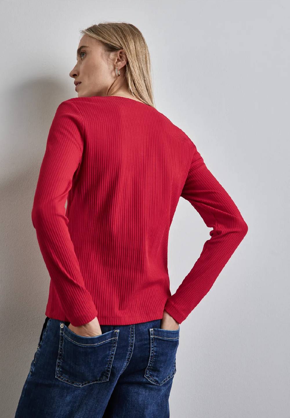 Street One Shirt mit Herzausschnitt Kauf eins, bekomm eins gratis