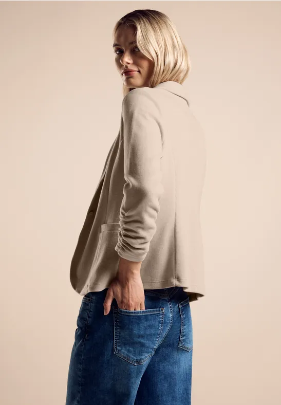 Street One Basic Blazer mit Raffungen Sonderangebote