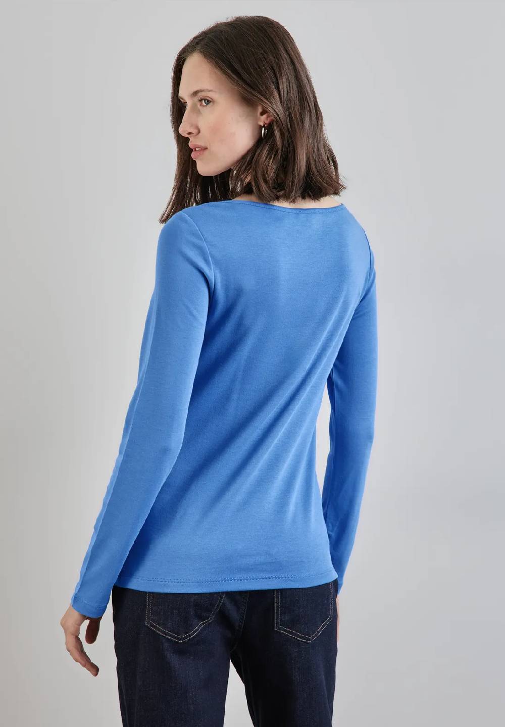 Street One Basic Langarmshirt - Style LANEA Begrenzte Freigabe
