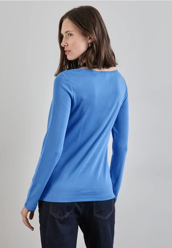 Street One Basic Langarmshirt - Style LANEA Begrenzte Freigabe