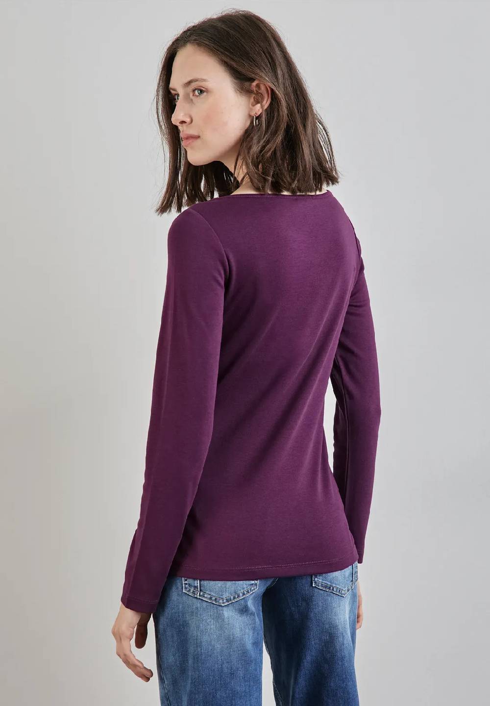 Street One Basic Langarmshirt - Style LANEA Letzter Tag