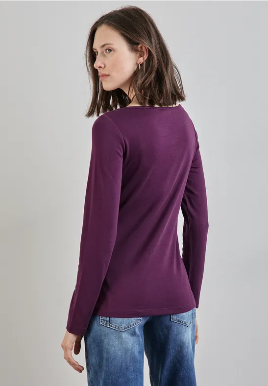 Street One Basic Langarmshirt - Style LANEA Letzter Tag