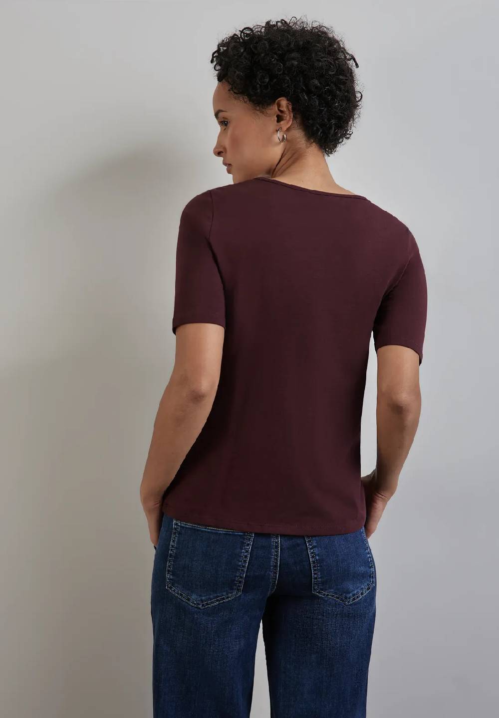 Street One T-Shirt mit Rundhals Bis zu 65% Rabatt