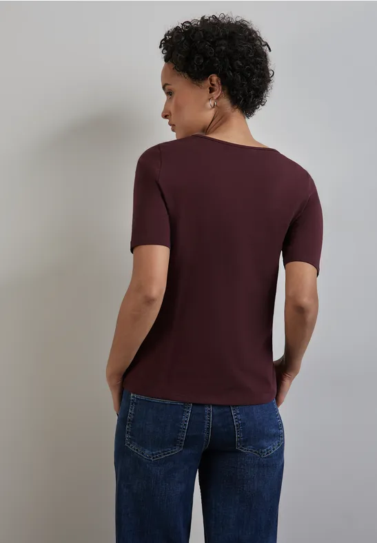 Street One T-Shirt mit Rundhals Bis zu 65% Rabatt