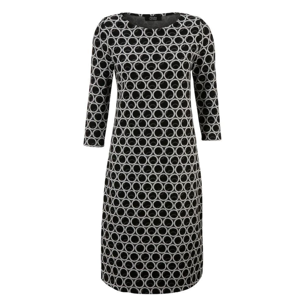 Aniston SELECTED Jerseykleid mit elegantem Kreis-Muster Riesige Ersparnisse