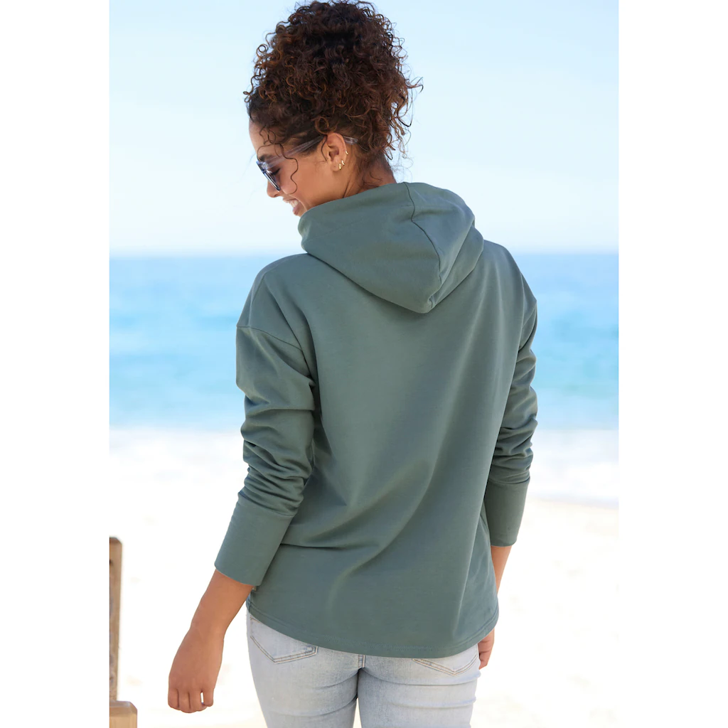 Elbsand Kapuzensweatshirt »Darisa« mit Logodruck vorne Hoodie sportlich-casual Begrenzt auf 3 Tage