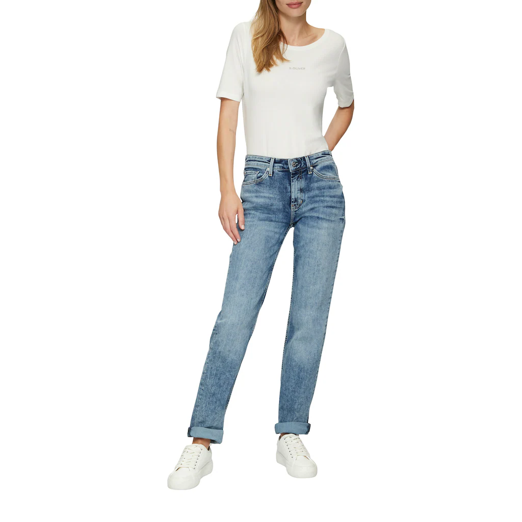 s.Oliver Straight-Jeans im Five-Pocket Style Versandkostenfrei