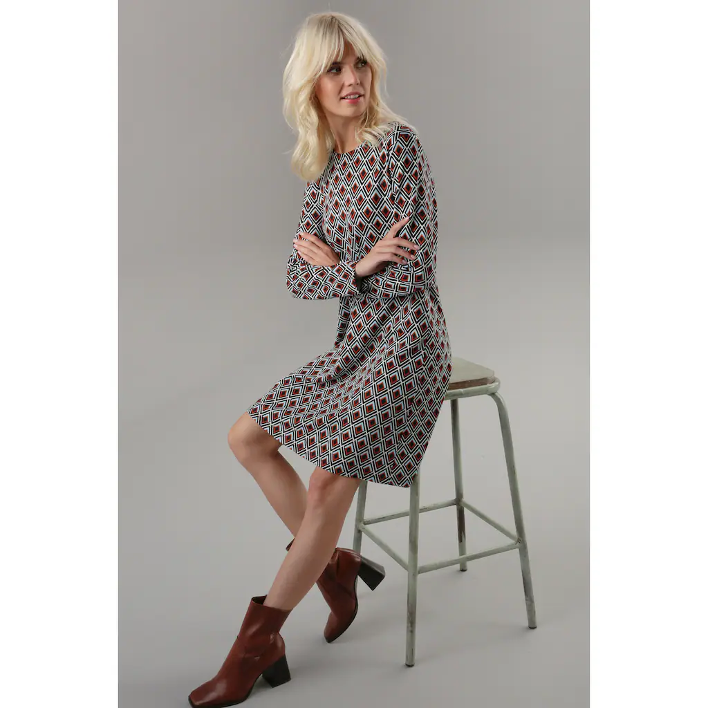 Aniston SELECTED Jerseykleid in leichter A-Linien-Form Vatertagsangebot