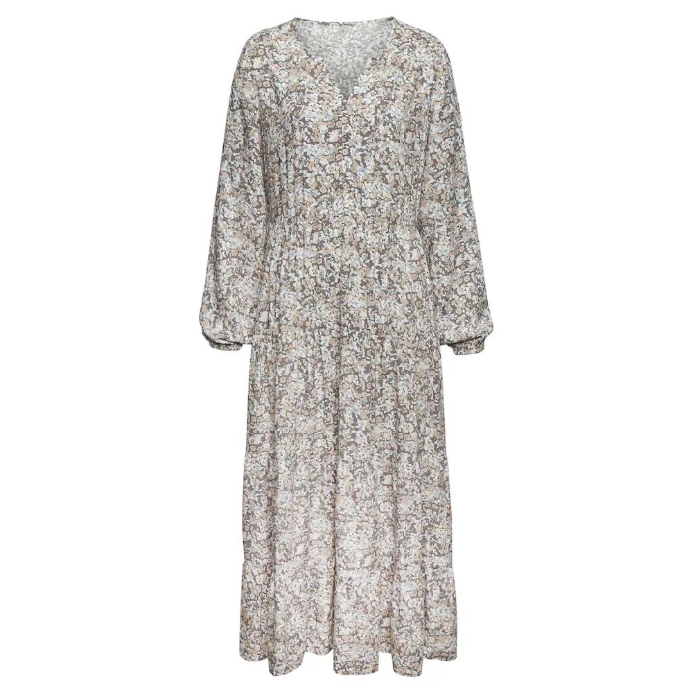 Vivance Maxikleid mit Alloverprint und Volants langärmlig Druckkleid casual-chic Exklusive Angebote