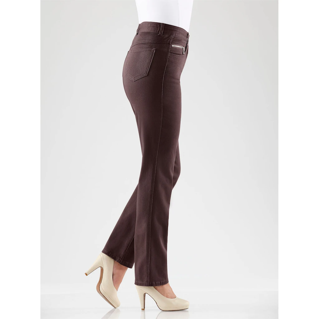 Casual Looks 5-Pocket-Jeans (1 tlg.) Tägliche Deals