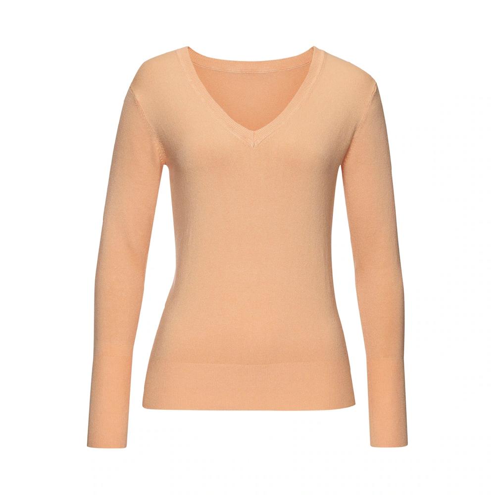 Vivance V-Ausschnitt-Pullover in taillierter Form weicher Strickpullover Basic klassisch Letzte 2 Tage