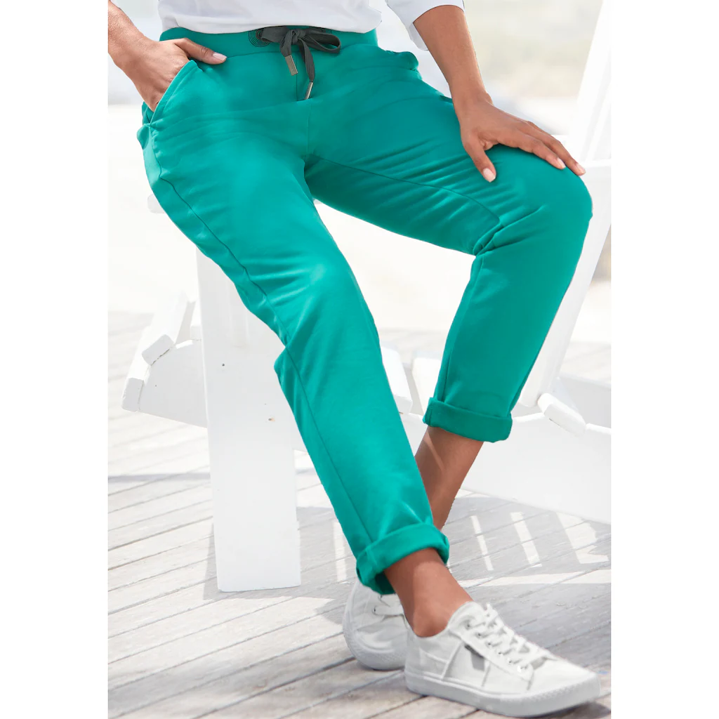 Elbsand Sweathose »Brinja« mit Taschen und breiten Kordeln Jogginghose lässige Passform
