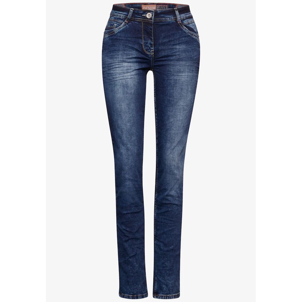 Cecil 5-Pocket-Jeans »Style Scarlett« im Casual Fit Kostenloser Versand international