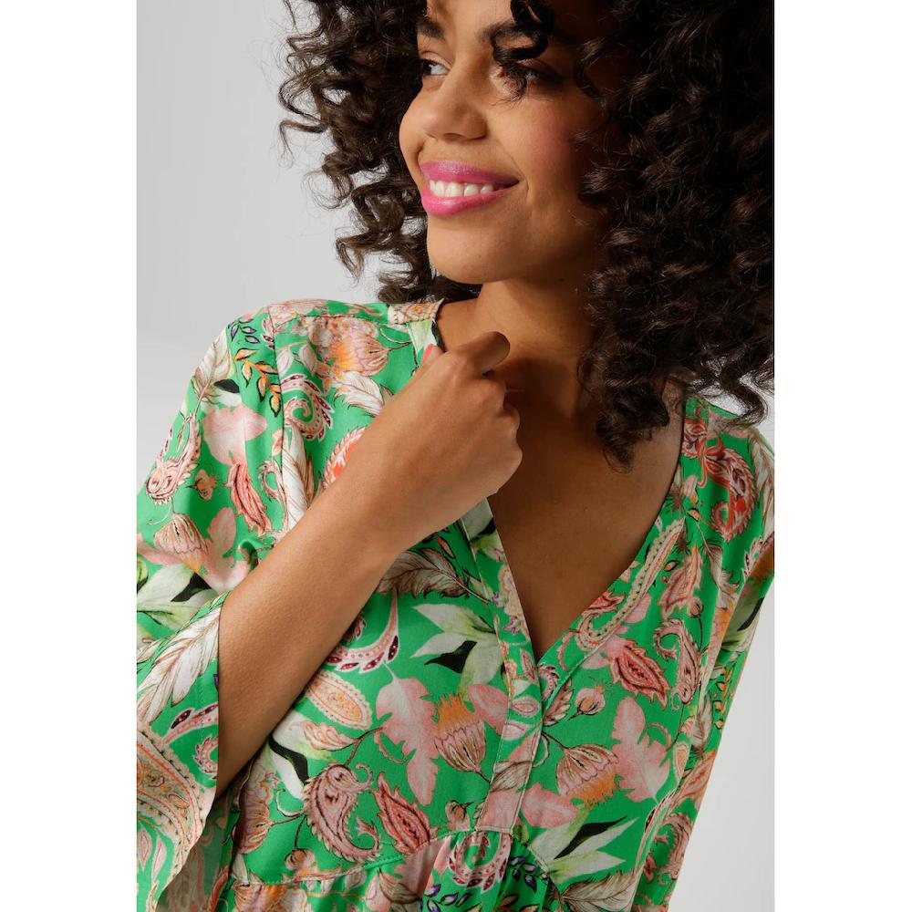 Aniston CASUAL Tunikakleid mit fantasievolle farbharmonischen Druck - NEUE KOLLEKTION Rabatt