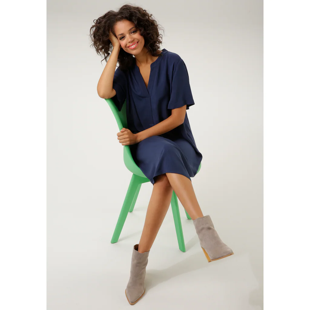 Aniston CASUAL Blusenkleid in trendigen Farben Günstiger Verkauf