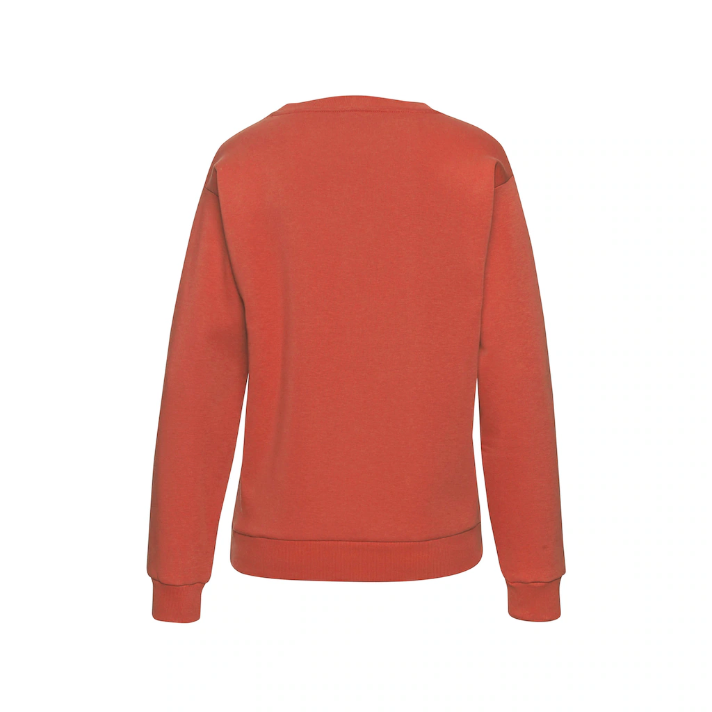 LASCANA Sweatshirt Loungehirt mit Herz-Leo-Druck Loungewear Fabrikverkauf