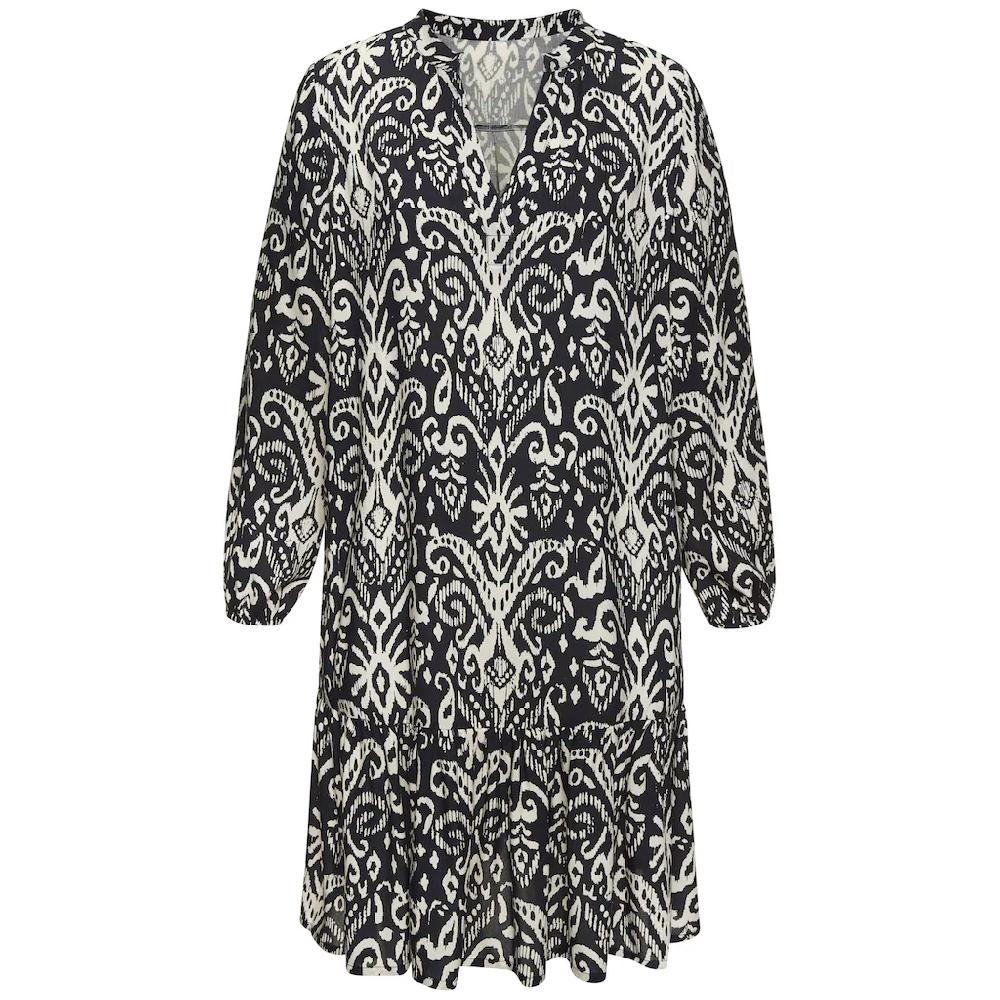 Vivance Longtunika mit Volant am Saum lockeres Blusenkleid im Boho-Style Strandkleid Jubiläumsangebot