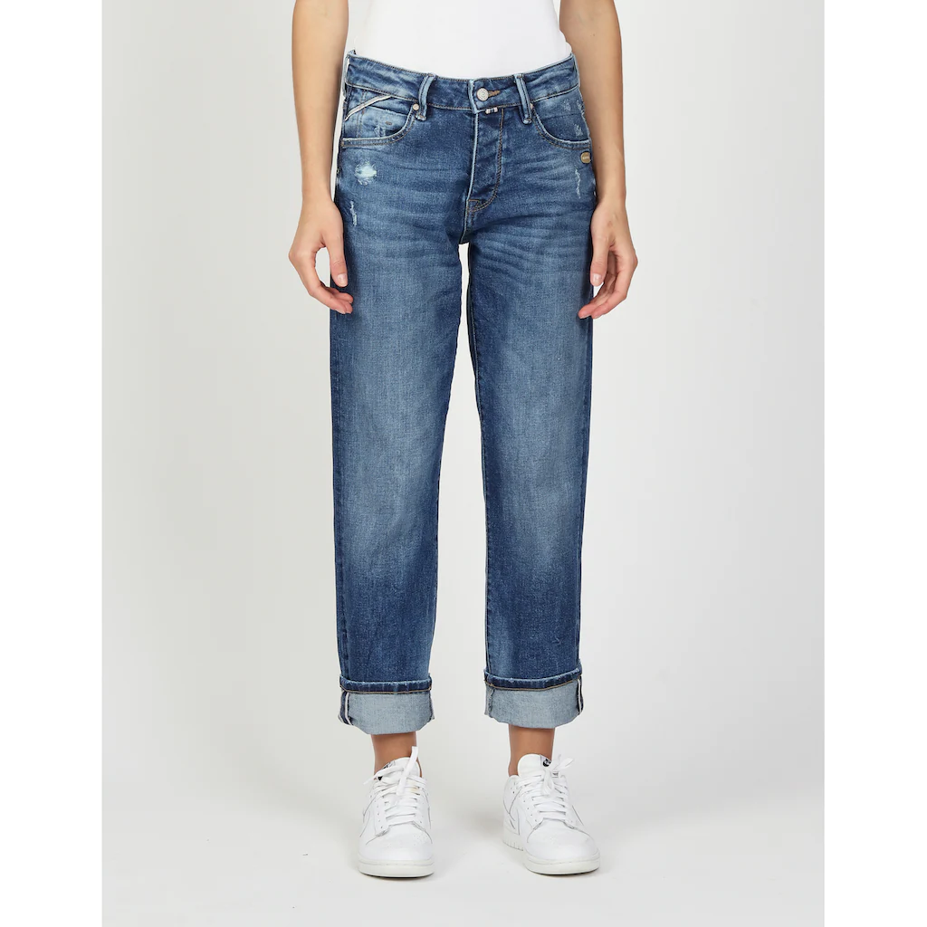 GANG Straight-Jeans »94THELMA« mit Detail oberhalb der Münztasche