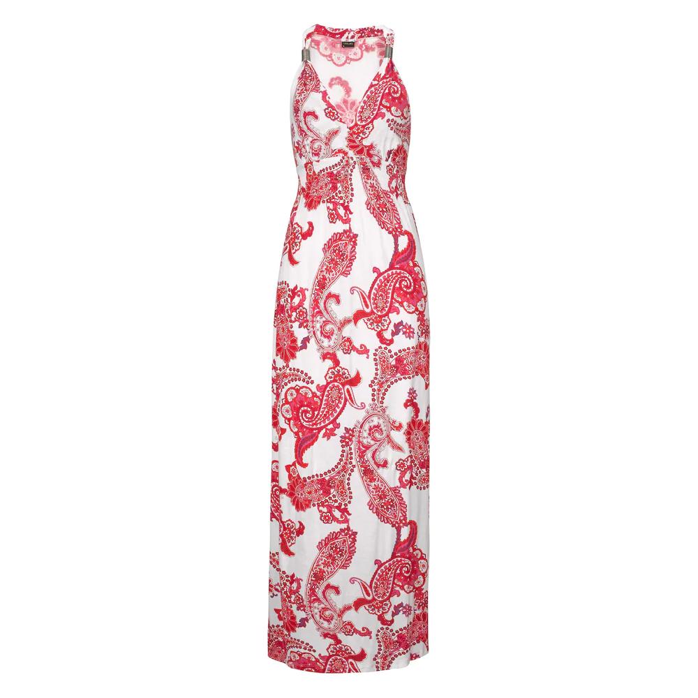LASCANA Maxikleid mit verstellbarem Ausschnitt Sommerkleid Strandkleid 50% Rabatt mit kostenlosem Versand