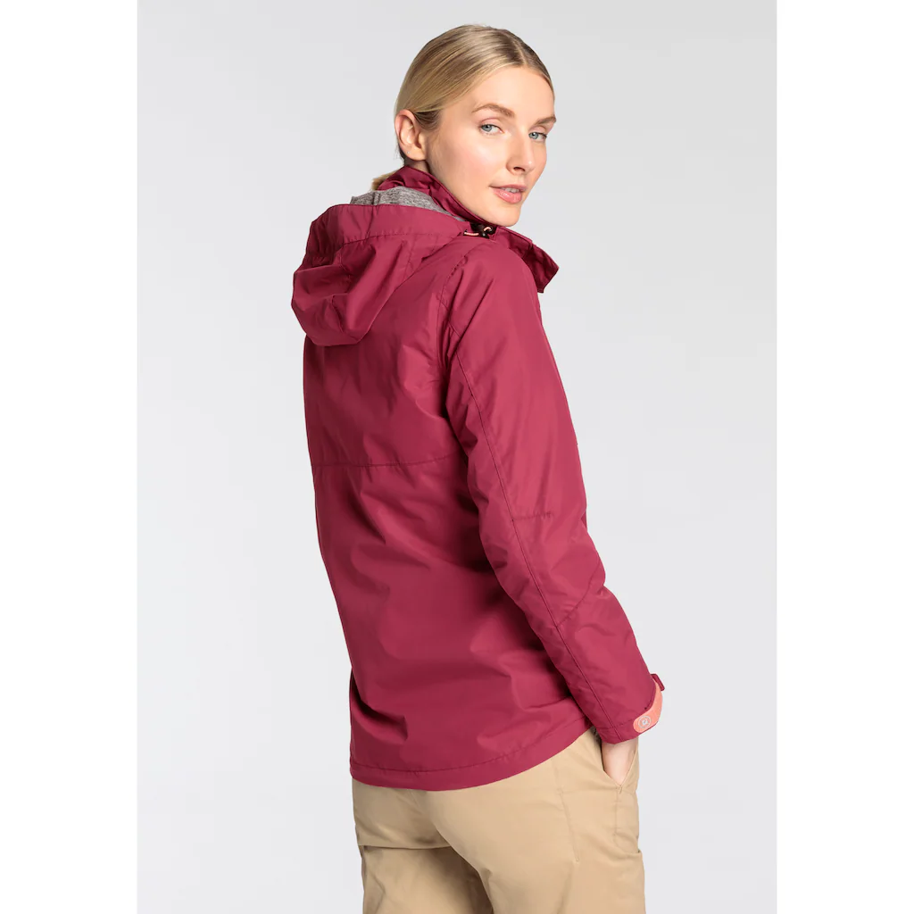 Killtec Regenjacke mit Kapuze Wasser- & winddicht & leicht & abzippbarer Kapuze Sonderangebot