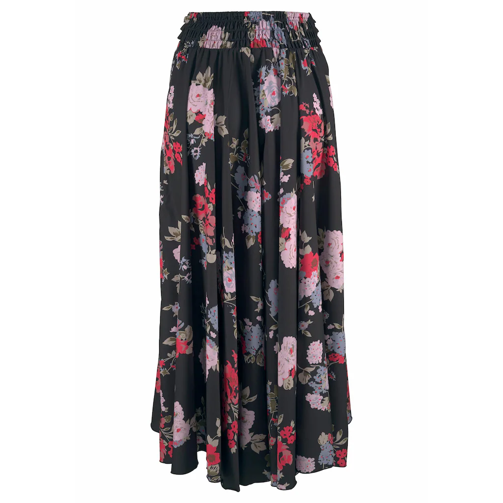 LASCANA Hosenrock mit Blumenprint Culotte extraweites Bein Wochenangebot