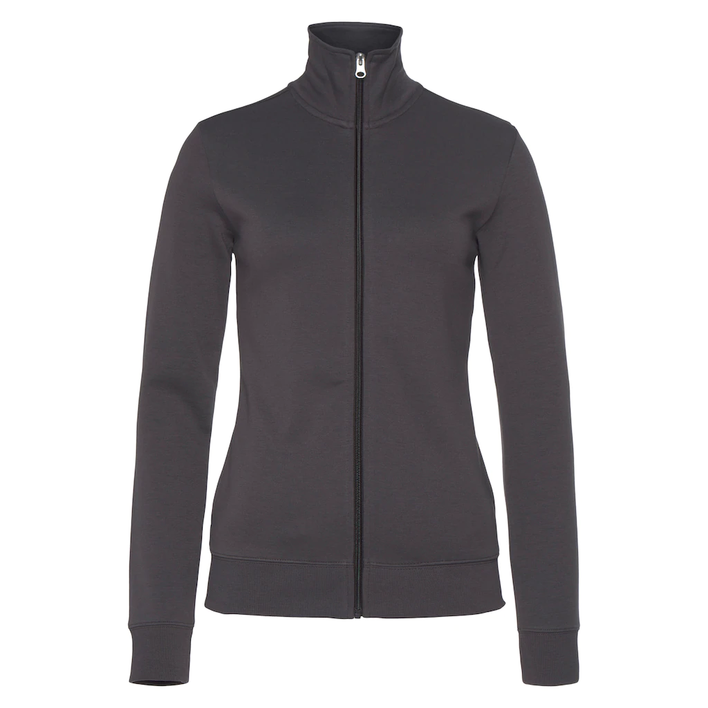 Bench. Loungewear Sweatjacke mit bestickten Stehkragen Loungeanzug Bis zu 50% Rabatt