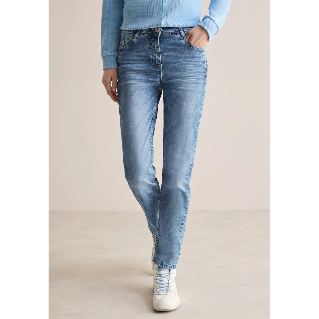 Cecil Straight-Jeans High Waist Begrenztes Angebot