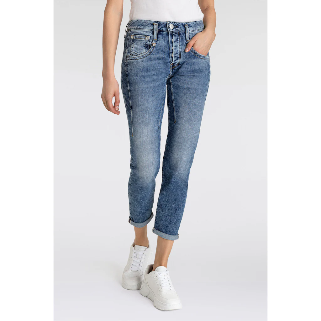 Herrlicher 7/8-Jeans »Shyra Cropped Denim« mit umgeschlagenem Saum Neuheiten