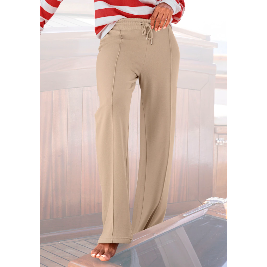 H.I.S Relaxhose im maritimen Stil Loungeanzug