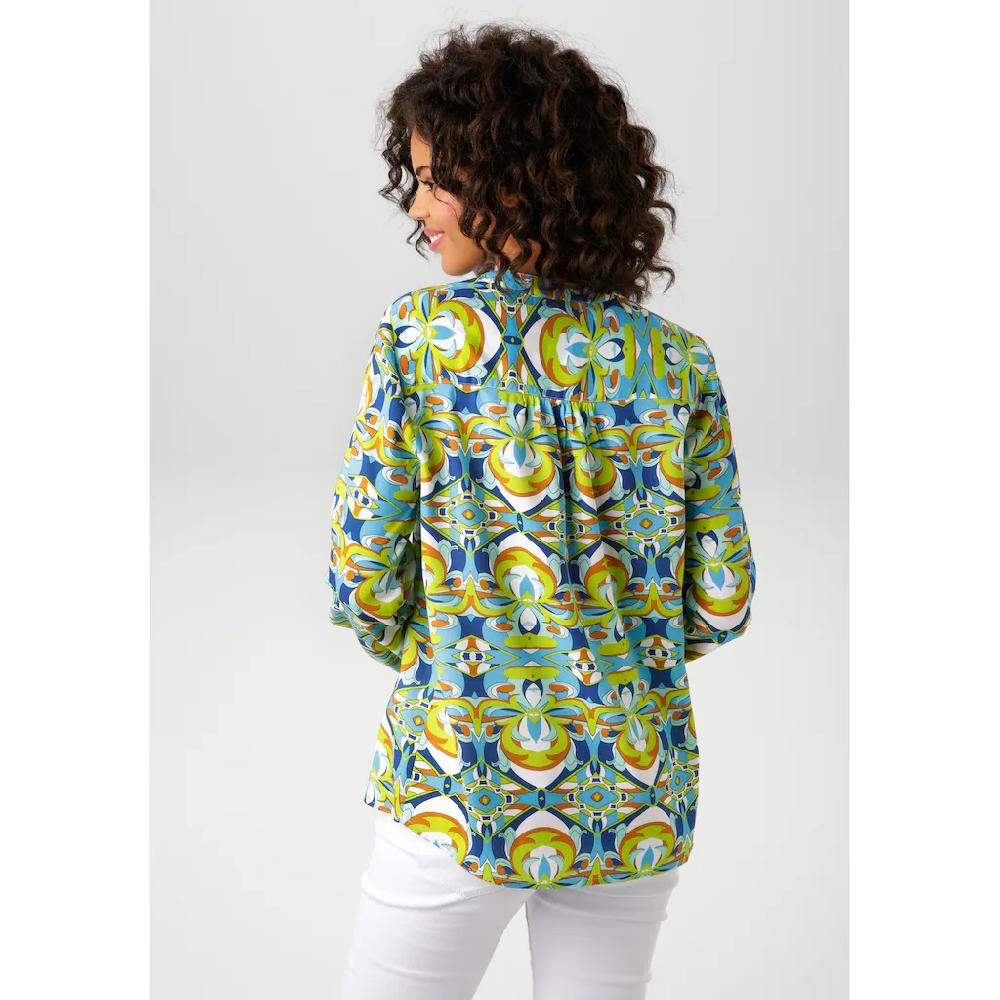Aniston CASUAL Schlupfbluse mit extravagantem grafischen Druck - NEUE KOLLEKTION Online Shopping