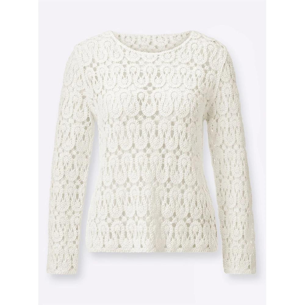 creation L Ajourpullover »Modal-Mix-Pullover« Kauf eins, bekomm eins gratis