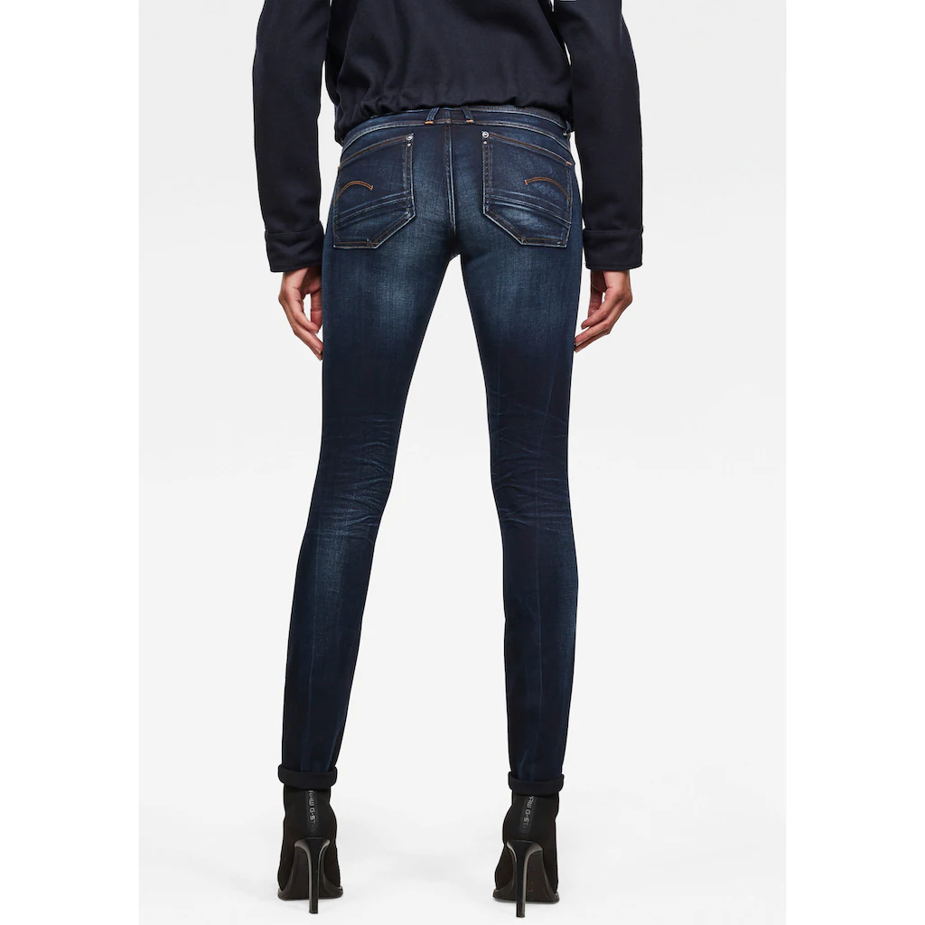 G-STAR Skinny-fit-Jeans »Lynn Mid Waist Skinny« moderne Version des klassischen 5-Pocket-Designs Tägliche Deals