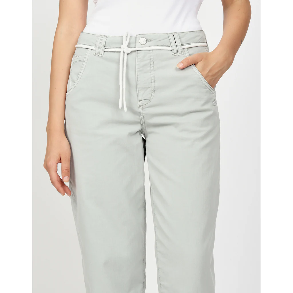 GANG 5-Pocket-Jeans »94VIA JOGGER« mit Kordel-Gürtel und O-Shape Neueste Stile