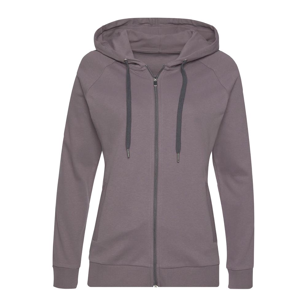 LASCANA ACTIVE Trainingsjacke mit Kapuze mit Logo Tape an den Ärmeln Blitzangebot