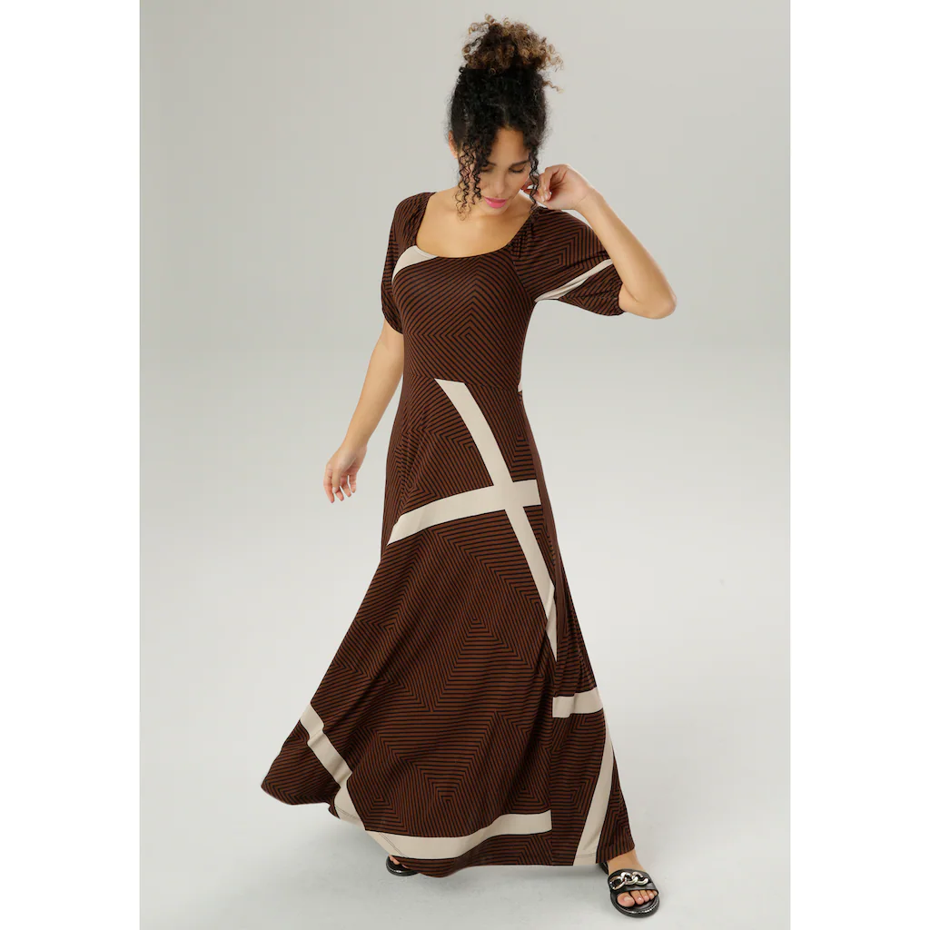 Aniston SELECTED Sommerkleid mit verlängertem Halbarm Meist gekauft